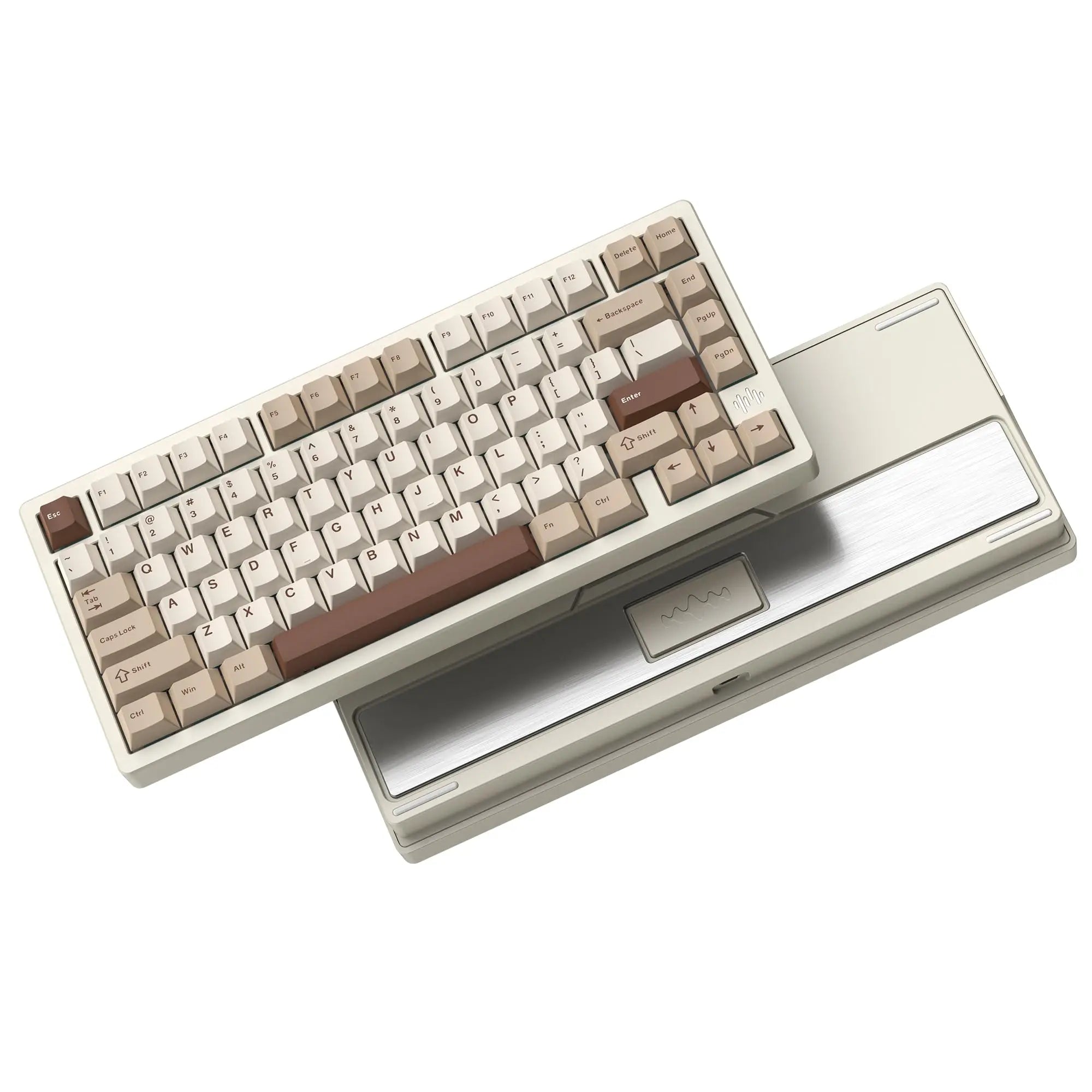 Womier RD75 Pro 75% Wireless Mechanical Keyboard Quick Release Aluminum Custom QMK/VIA Tri-Mode Hot Swappable Keyboard